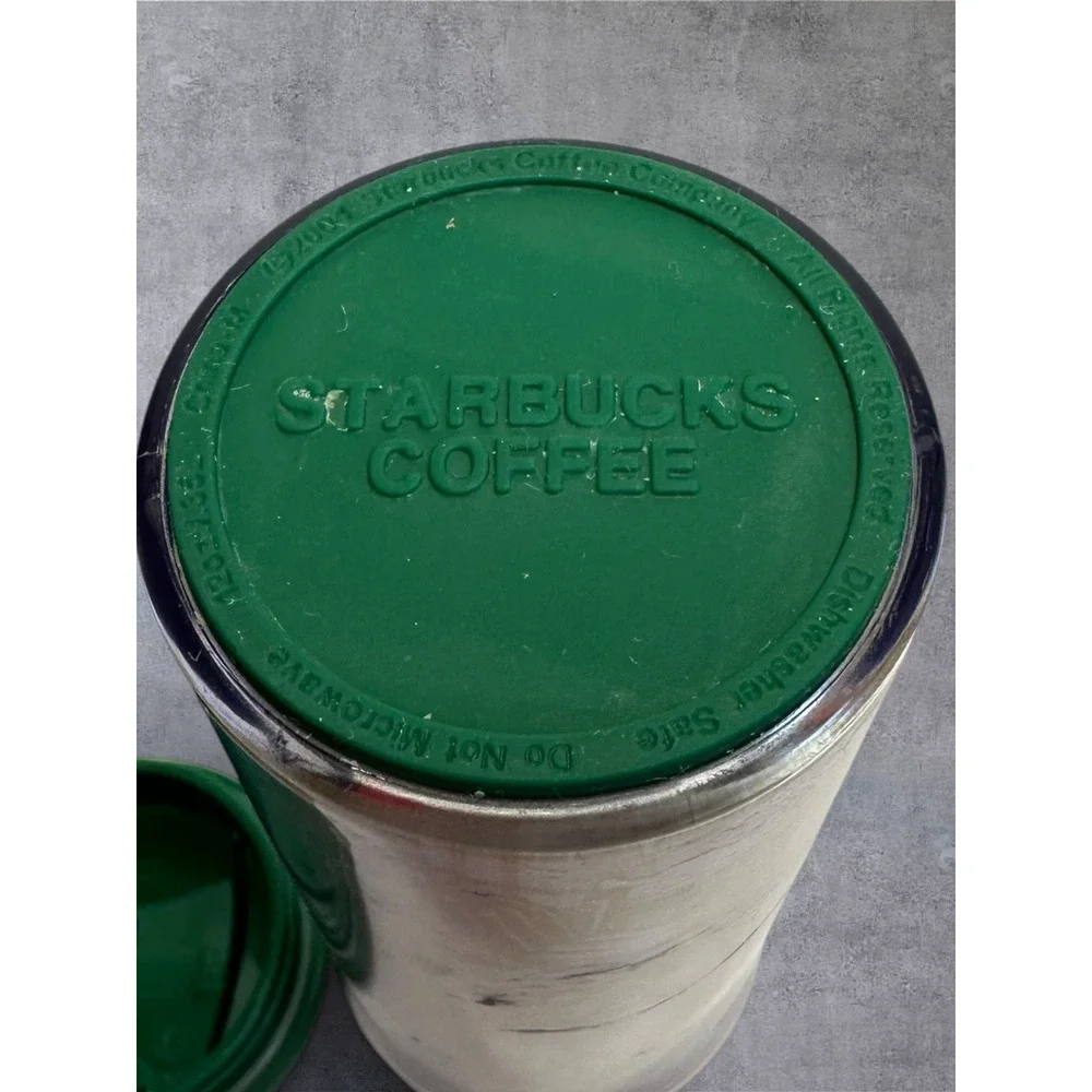 Starbucks Tumbler Scotland 2009 Global Icon Series 12oz Green Bagpiper EUC
